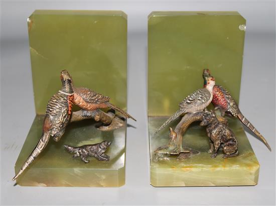 Cold painted bronzes